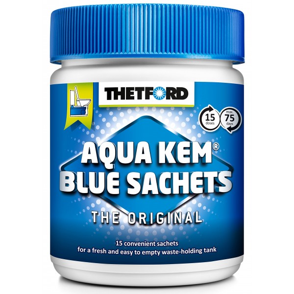 Препарат сашета за химическа тоалетна Thetford Aqua Kem Blue - WoowBg