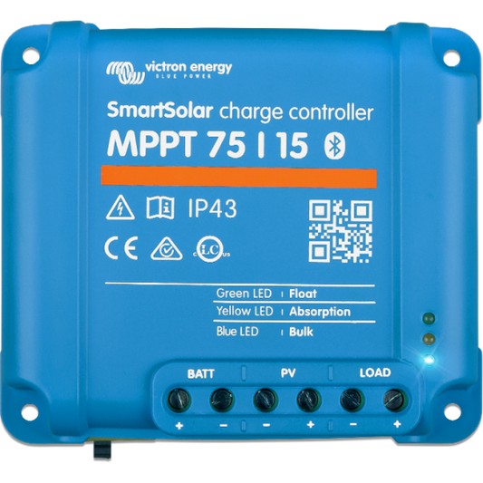 Соларен контролер Victron SmartSolar MPPT 75/15 (12/24V-15A) с Bluetooth - WoowBg