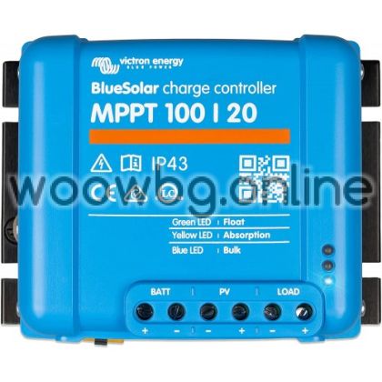 Соларен контролер Victron BluetSolar MPPT 100/20 (12/24V-20A)