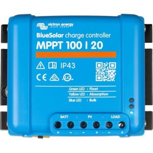 Соларен контролер Victron BluetSolar MPPT 100/20 (12/24V-20A)