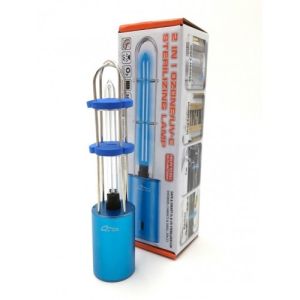 Portable UV lamp sterilizer for caravans, campers, cars, cabins, kitchens