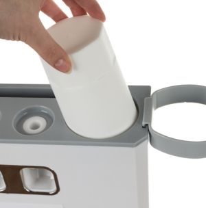 Автоматичен дозатор за две пасти за зъби